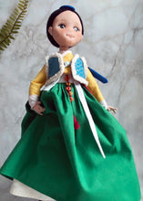 Load image into Gallery viewer, Hanbok doll Pattern / Lady wearing jobawi
