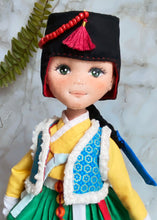 Load image into Gallery viewer, Hanbok doll Pattern / Lady wearing jobawi
