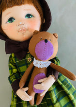 Load image into Gallery viewer, 40cm Doll Pattern / Masha &amp; Bear Doll
