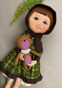 40cm Doll Pattern / Masha & Bear Doll