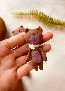 Free PDF Pattern / Cute Bear Dolls