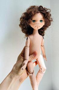 33cm Doll Body Pattern /Stand & Jointed Doll Body