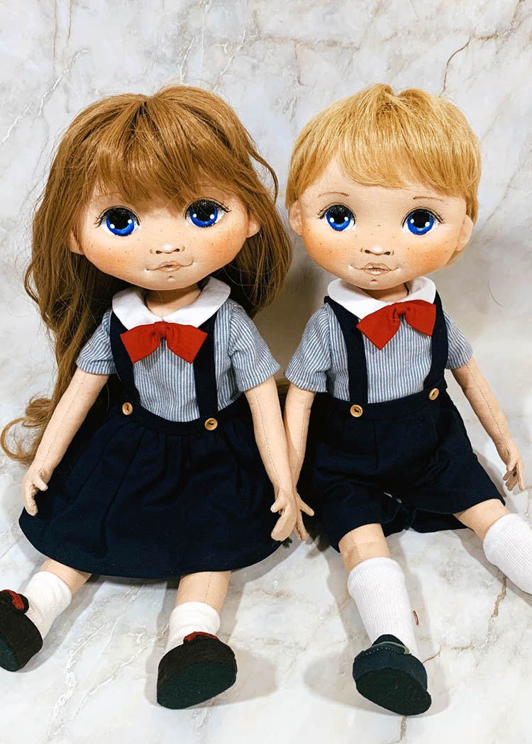 43cm Doll Pattern / (S) Couple