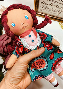 Easy Doll Pattern / Wine Hair