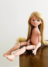 Load image into Gallery viewer, 33cm Doll Body Pattern / Beads Jointed Doll Body (Face center seam)
