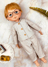 Load image into Gallery viewer, 40cm Doll Pattern / (J) John Clothing Sets (Face center seam)
