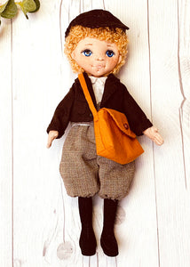 25cm Doll Pattern / (J) School Boy (Dress-Up)