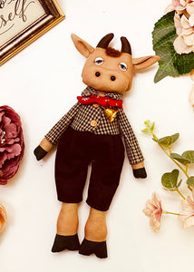 Easy Doll Pattern / Cow