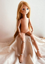 Load image into Gallery viewer, 33cm Doll Body Pattern / Beads Jointed Doll Body (Face center seam)
