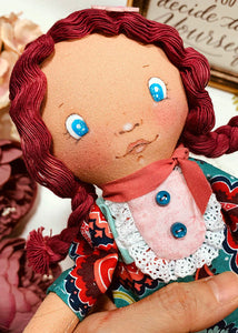 Easy Doll Pattern / Wine Hair