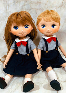 43cm Doll Pattern / (S) Couple