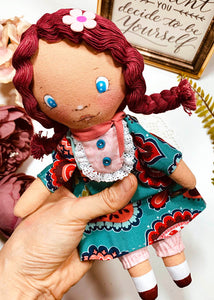 Easy Doll Pattern / Wine Hair