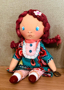 Easy Doll Pattern / Wine Hair