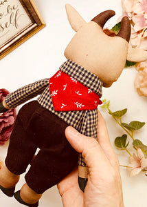 Easy Doll Pattern / Cow