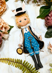 25cm Doll Pattern / (S) Watch Rabbit (Dress-Up)