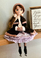 Load image into Gallery viewer, 35cm doll Pattern / The Ice skating Girl (Face center seam)
