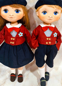 43cm Doll Pattern / (S) Couple