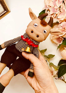 Easy Doll Pattern / Cow