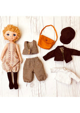 Load image into Gallery viewer, 25cm Doll Pattern / (J) School Boy (Dress-Up)
