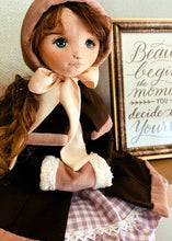 Load image into Gallery viewer, 35cm doll Pattern / The Ice skating Girl (Face center seam)
