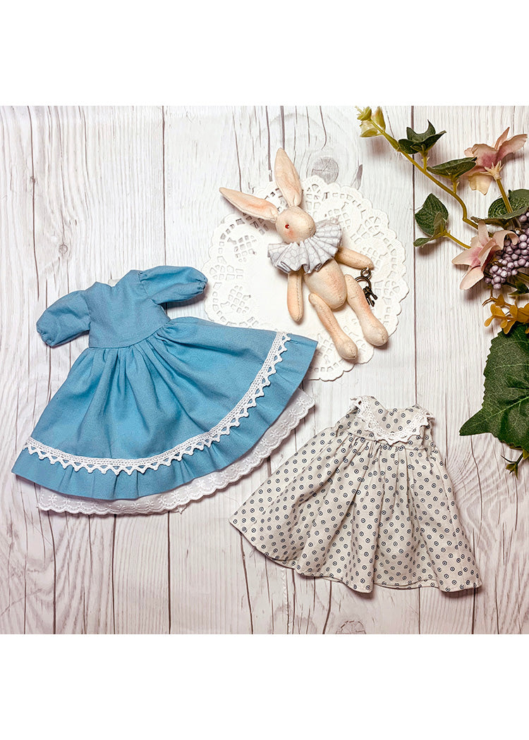 25cm Doll Clothes Pattern 🧵 Alice & Rabbit (Dress-Up)