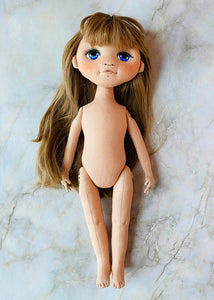 40cm Doll Body Pattern / Stand Doll Body