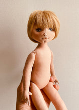 Load image into Gallery viewer, 33cm Doll Body Pattern / Stand Doll Body (Face center seam)
