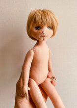 Load image into Gallery viewer, 33cm Doll Body Pattern / Stand Doll Body (Face center seam)
