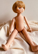 Load image into Gallery viewer, 33cm Doll Body Pattern / Stand Doll Body (Face center seam)
