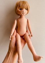 Load image into Gallery viewer, 33cm Doll Body Pattern / Stand Doll Body (Face center seam)
