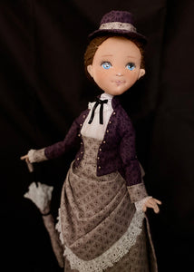 35cm doll Pattern / Victorian Lady