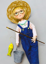 Load image into Gallery viewer, 33cm Doll cloth Pattern /  Billy Fishing Clothes (Dress-Up)
