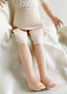 33cm Doll Body Pattern / Wire Doll Body (Face center seam)