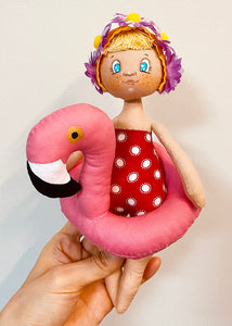 Easy Doll Pattern / Beach girl