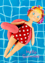 Load image into Gallery viewer, Easy Doll Pattern / Beach girl
