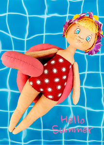 Easy Doll Pattern / Beach girl