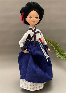 Hanbok doll Pattern / The Beauty