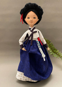 Hanbok doll Pattern / The Beauty