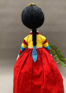 Hanbok doll Pattern / Woman Hanbok