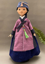 Load image into Gallery viewer, Hanbok doll Pattern / Woman Hanbok
