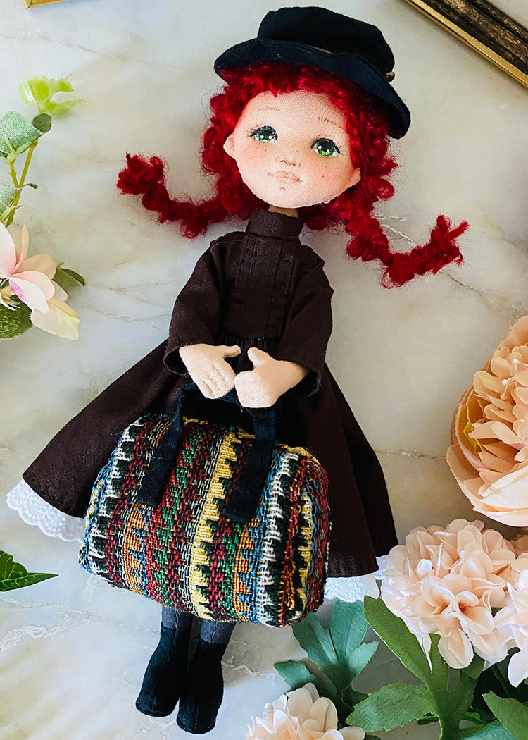 25cm Doll Pattern 🎀 (S) Anne (Dress-Up)