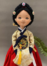 Load image into Gallery viewer, Hanbok doll Pattern / Woman Hanbok
