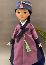 Load image into Gallery viewer, Hanbok doll Pattern / Woman Hanbok
