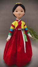 Load and play video in Gallery viewer, Hanbok doll Pattern / Woman Hanbok
