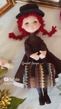 Load and play video in Gallery viewer, 25cm Doll Clothes Pattern 🧵 Anne (Dress-Up)
