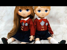 Load and play video in Gallery viewer, 43cm Doll Pattern / (S) Couple
