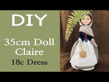 Load and play video in Gallery viewer, 35cm doll Pattern / Claire
