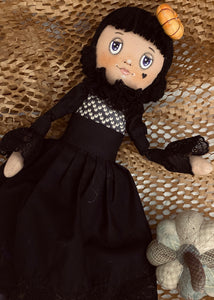 Free PDF Pattern /  Halloween Doll Wednesday