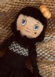 Free PDF Pattern /  Halloween Doll Wednesday