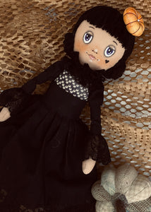 Free PDF Pattern /  Halloween Doll Wednesday